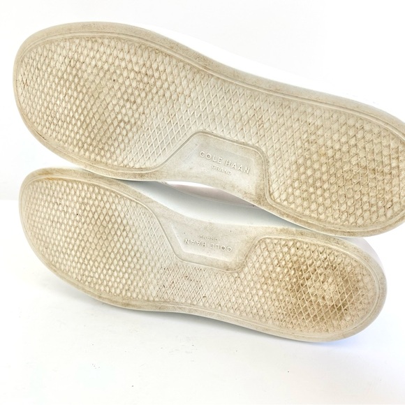 Cole Haan Grandpro Rally Court Leather Lace-up Fashion Sneakers White/Pink‎ 6.5B - Picture 8 of 8